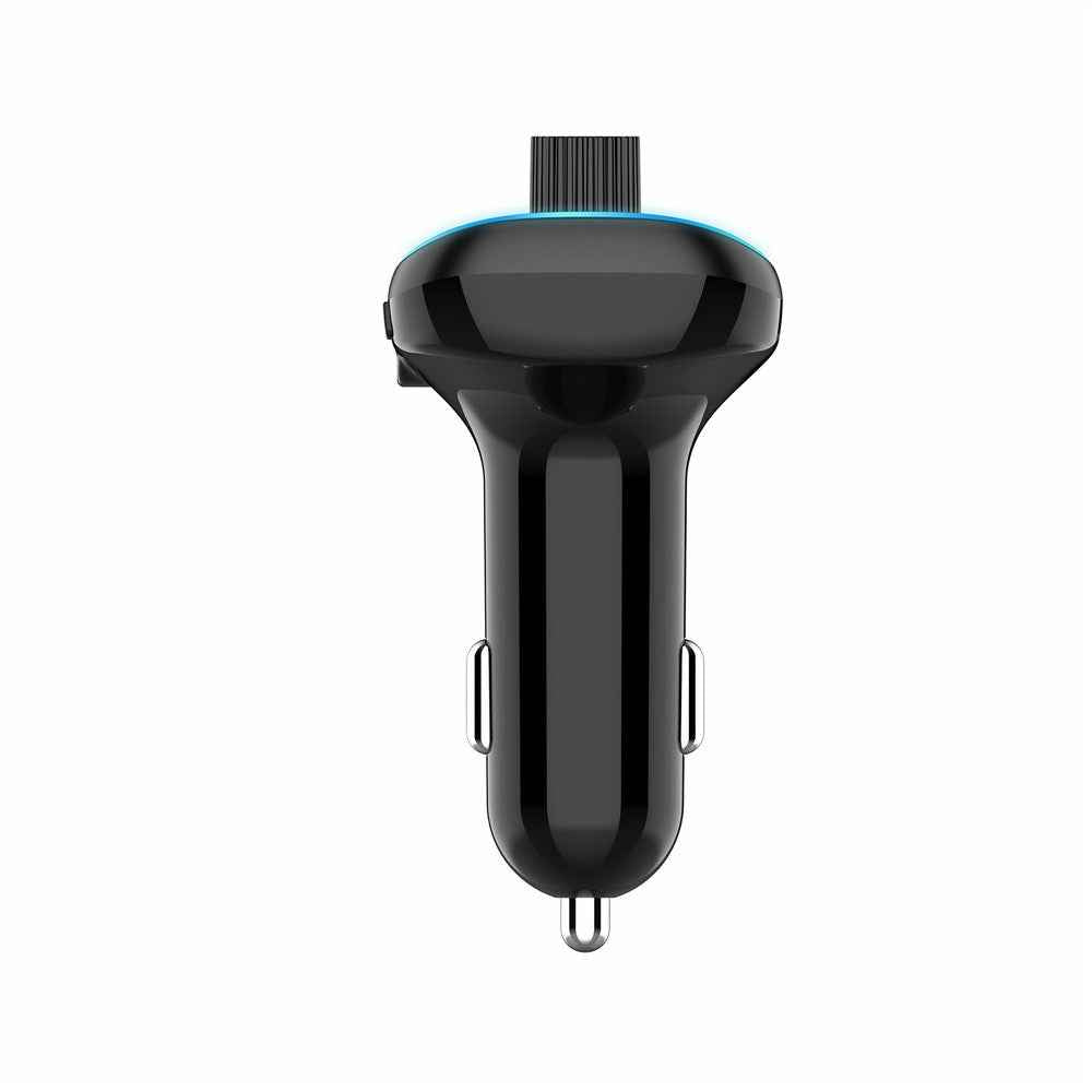 Bluetooth-compatible Hands-free Car Kit MP3 Player FM Transmitter USB Charger with Breathing Light