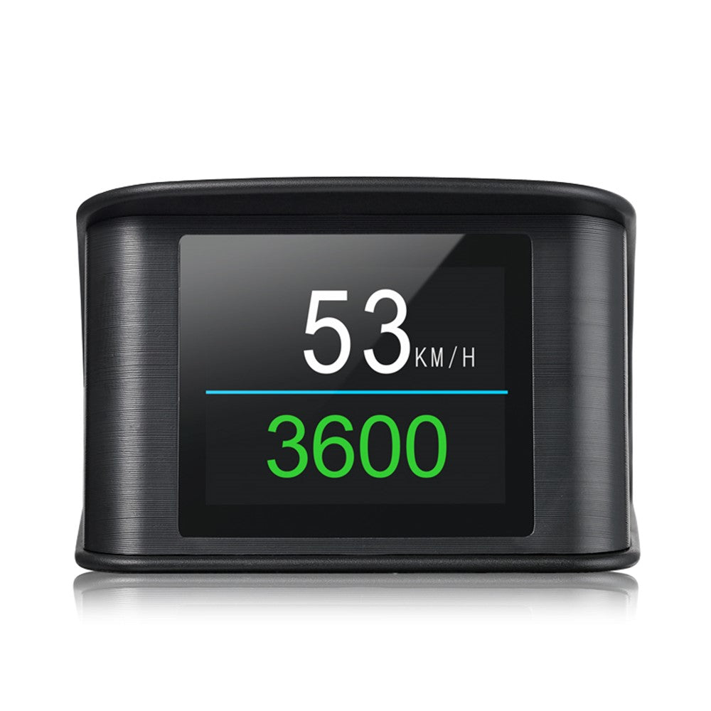 P10 OBD2 2.2 inch Car Head Up HUD Display Smart Digital Speedometer LCD Display OBD2 Scanner Diagnostic Tool Speed Alarm