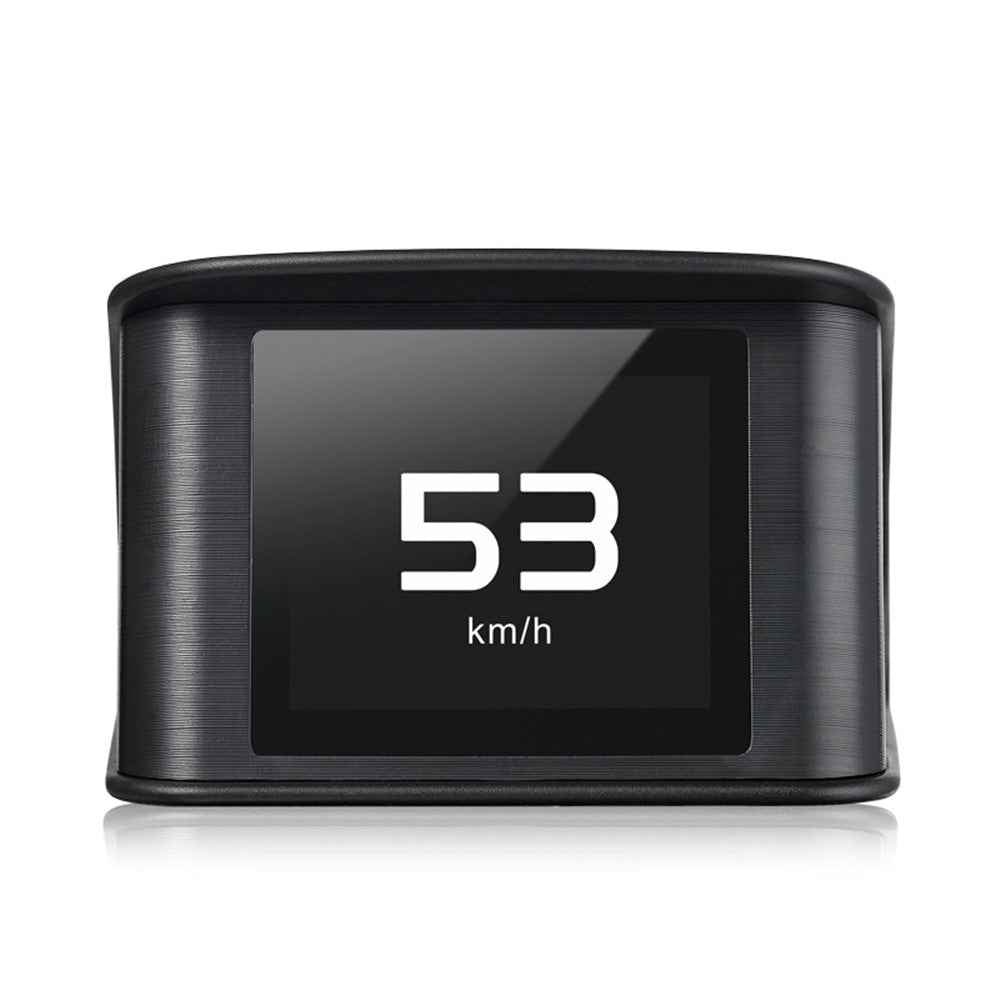 P10 OBD2 2.2 inch Car Head Up HUD Display Smart Digital Speedometer LCD Display OBD2 Scanner Diagnostic Tool Speed Alarm