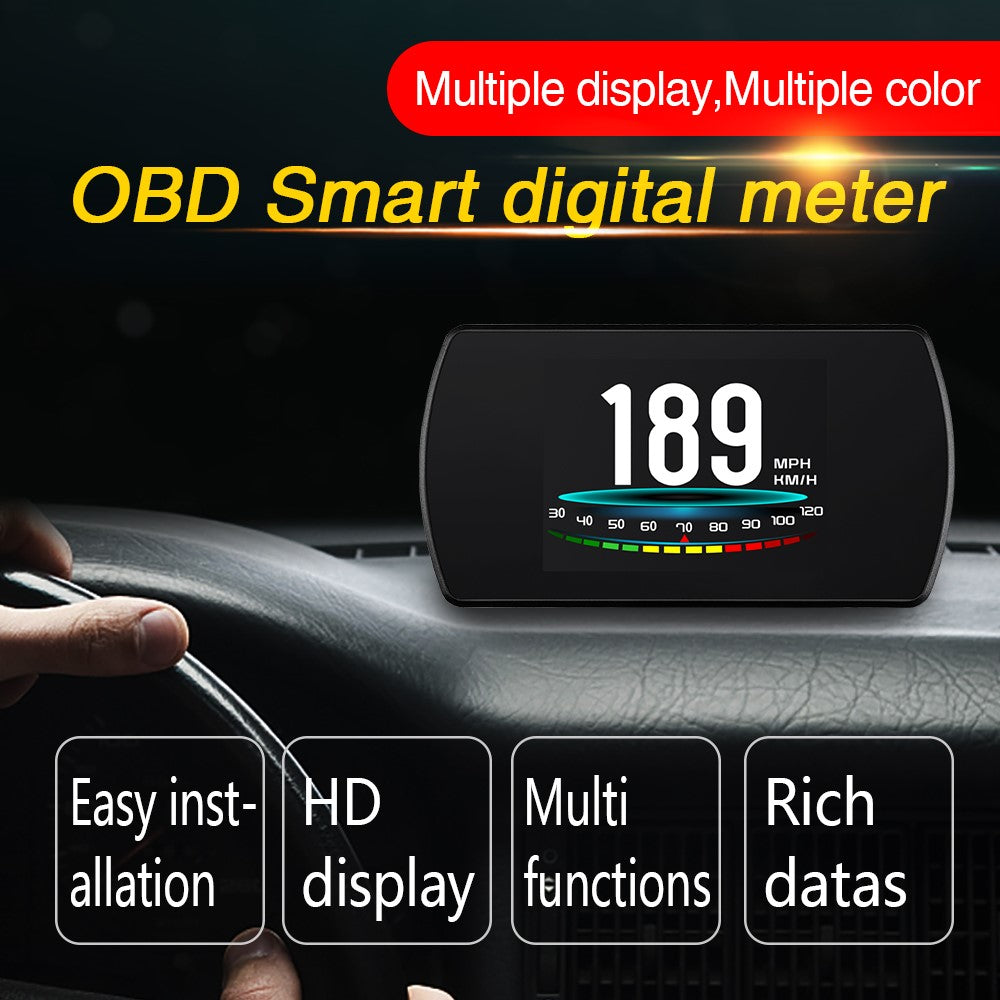 P12 Car HUD Head Up Display OBD2 On-board Diagnostic Digital Display