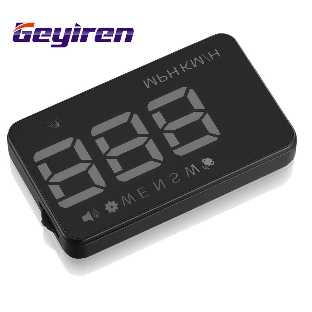 GEYIREN A5 3.5-inch Universal Car GPS Head UP Display HUD (CE/RoHS/FCC)
