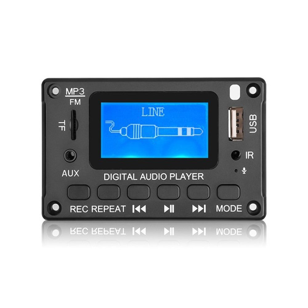 JQ D005BT Car Bluetooth-compatible Music Player Amplifier Auto FM Radio Module 2x40W MP3 Decoder Board BT Power Amplifier Board