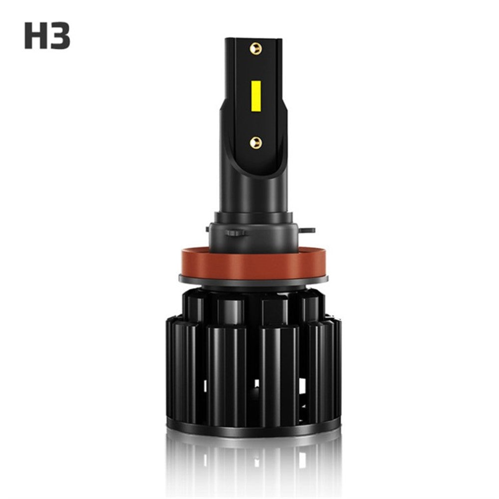 2pcs HAIZG LED Fog Light Bulb Replacement Headlight for Cars, Trucks - H3