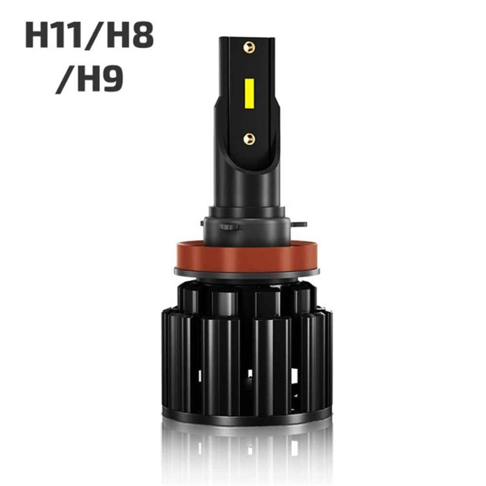 2pcs HAIZG LED Fog Light Bulb Replacement Headlight for Cars, Trucks - H11 / H8 / H9