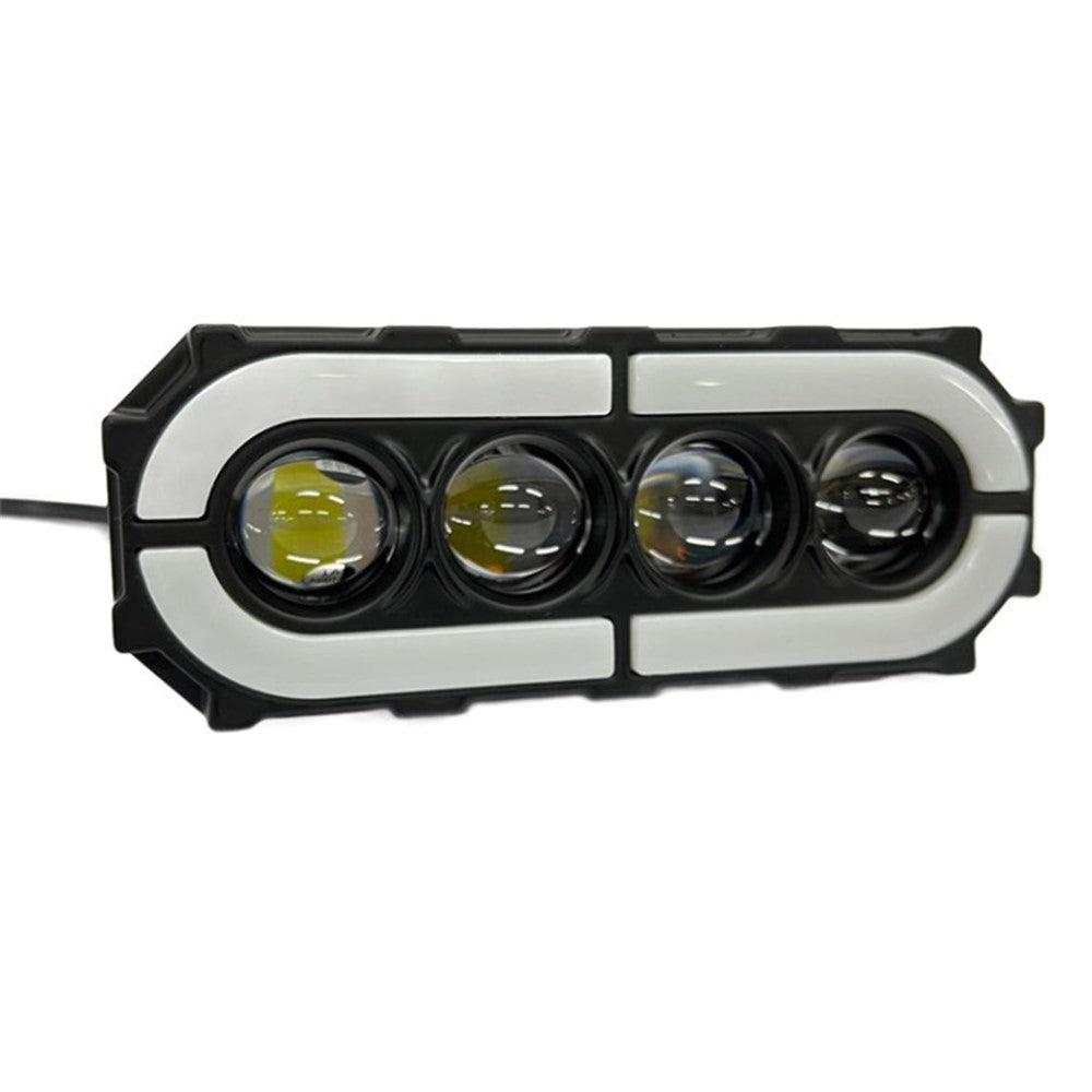 V73 4-LED Electric Bike Motorcycle Modified LED Light Waterproof Flashing Light