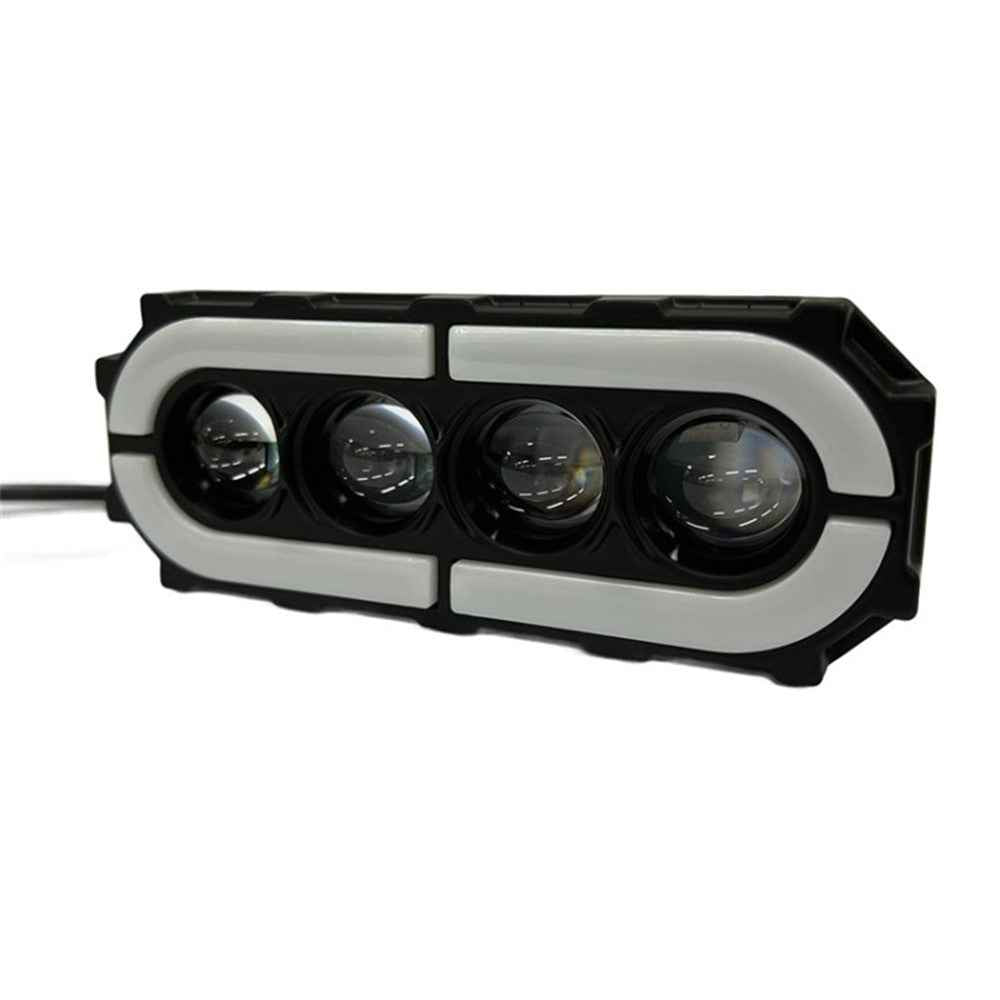 V73 4-LED Electric Bike Motorcycle Modified LED Light Waterproof Flashing Light