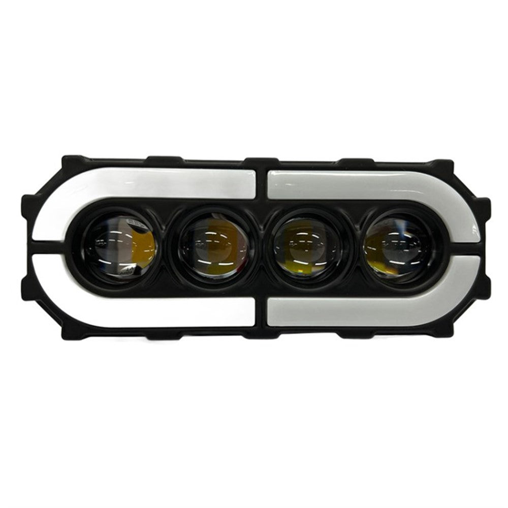 V73 4-LED Electric Bike Motorcycle Modified LED Light Waterproof Flashing Light