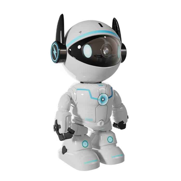 ESCAM PT205 5G WiFi Smart Robot Wireless AI Automatic Tracking Camera, Two Way Audio / Night Nersion, Plug:EU Plug(White)