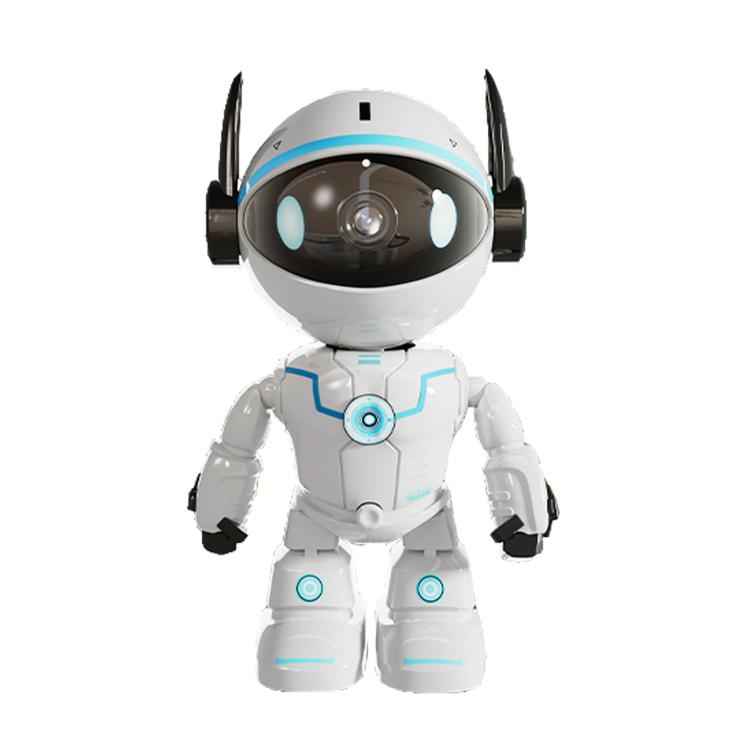 ESCAM PT205 5G WiFi Smart Robot Wireless AI Automatic Tracking Camera, Two Way Audio / Night Nersion, Plug:EU Plug(White)