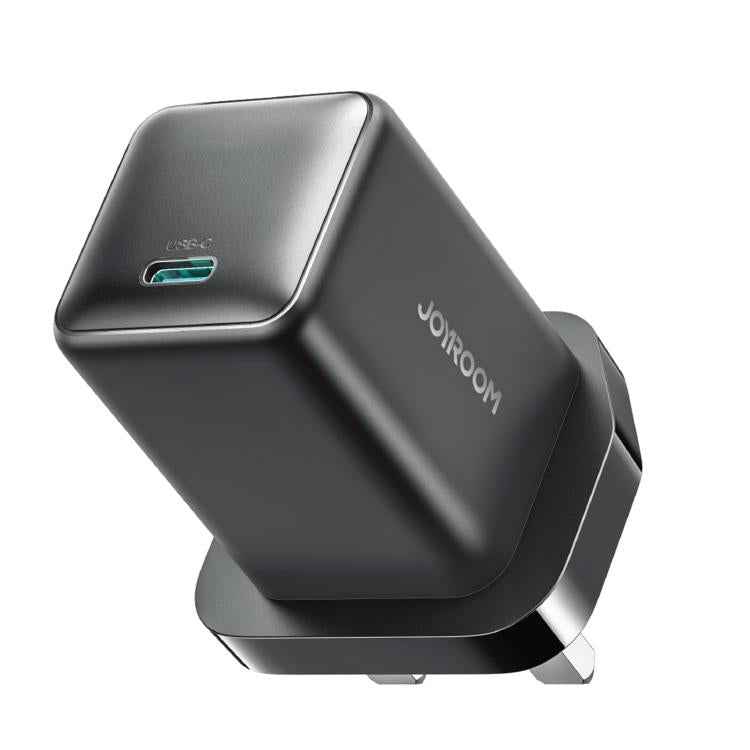 JOYROOM TCG18 65W GaN USB-C / Type-C Port Mini Charger, Plug:UK Plug(Black)
