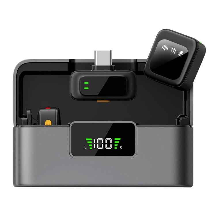 Q18 2 in 1 Lavalier Wireless Microphone, Model:Type-C Plug