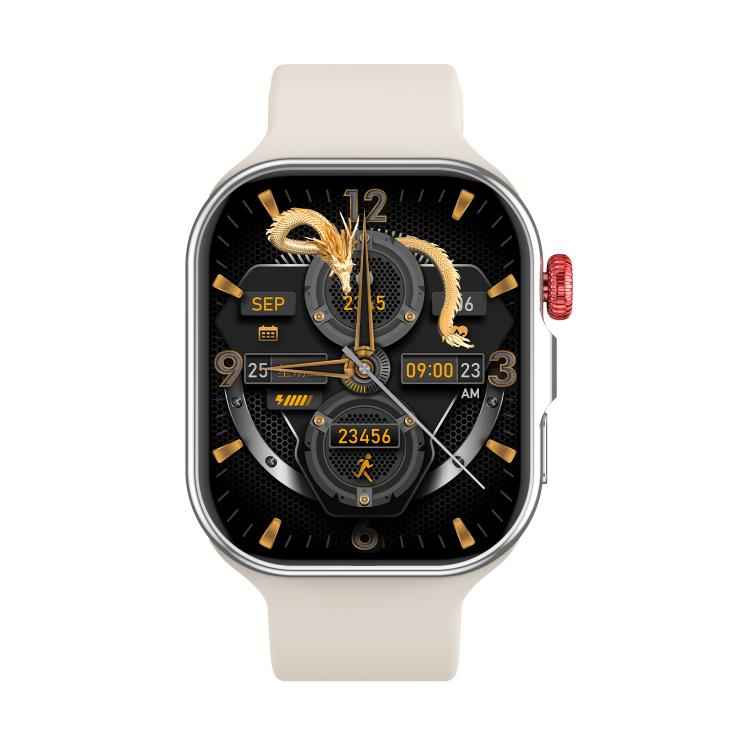 CY39 2.02 inch HD Color Screen Sports Smart Watch Supports Bluetooth Call, Health Monitoring(Silver)