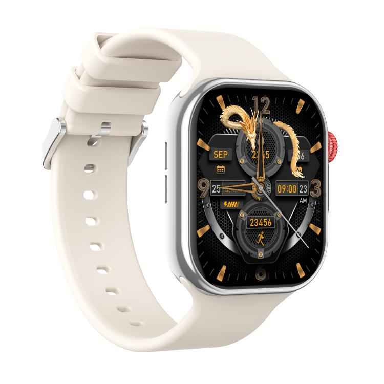 CY39 2.02 inch HD Color Screen Sports Smart Watch Supports Bluetooth Call, Health Monitoring(Silver)