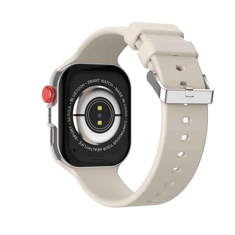 CY39 2.02 inch HD Color Screen Sports Smart Watch Supports Bluetooth Call, Health Monitoring(Silver)