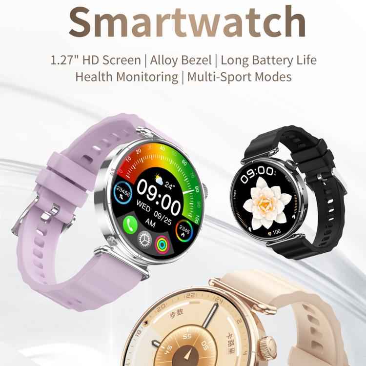 CY37 1.27 inch HD Screen Sports Smart Watch Supports Bluetooth Call / Heart Rate / Pressure / Sleep Monitoring, Purple