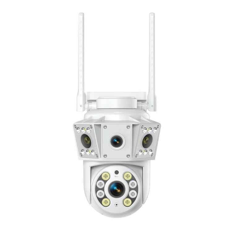 K30 1080P 3-screen Surveillance Camera(White)