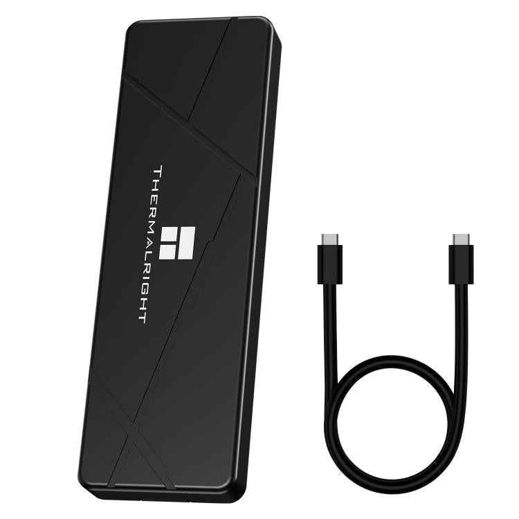 THERMALRIGHT HR-EB115 M.2 NVMe SSD Enclosure with Type-C to Type-C Cable(Black)