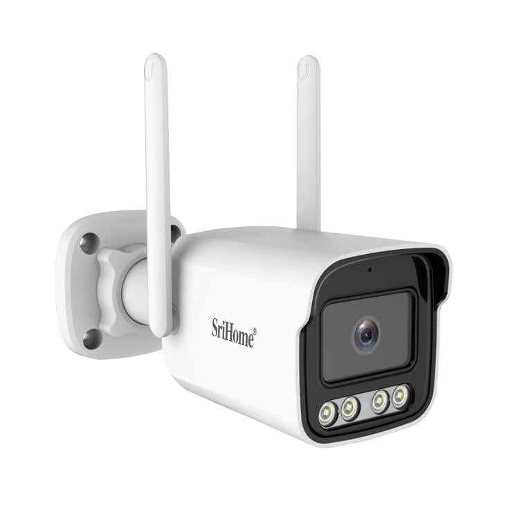 Srihome SH065 5MP Outdoor Security HD Camera, Supports Two-Way Audio and Color Night Vision(EU Plug)