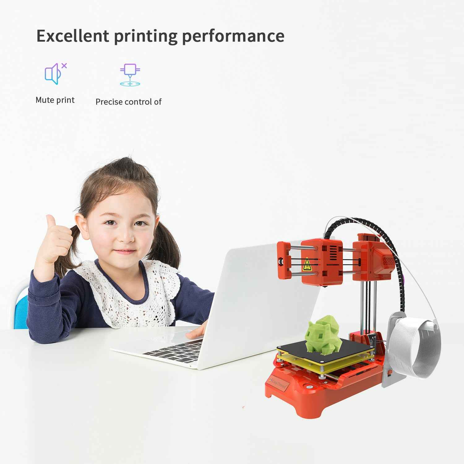 Easythreed K7 desktop mini portable 3D printer for students and children european standard