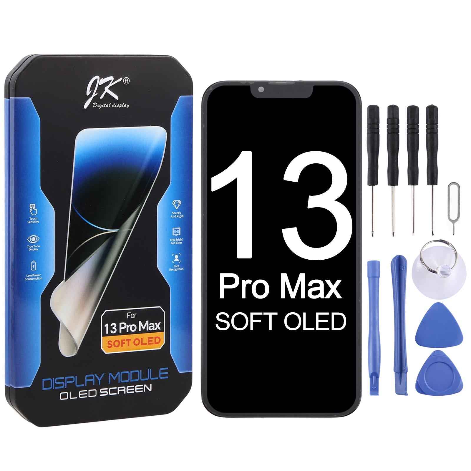 JK Soft OLED LCD Screen Replacement Compatible with iPhone 13 Pro Max