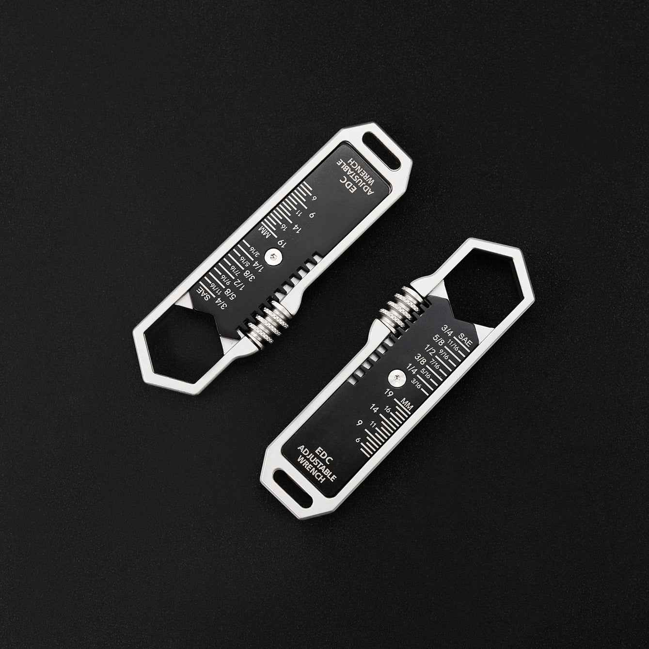 Multifunctional Adjustable Wrench, EDC Portable Multi-Tool Wrench for Nuts and Bolts