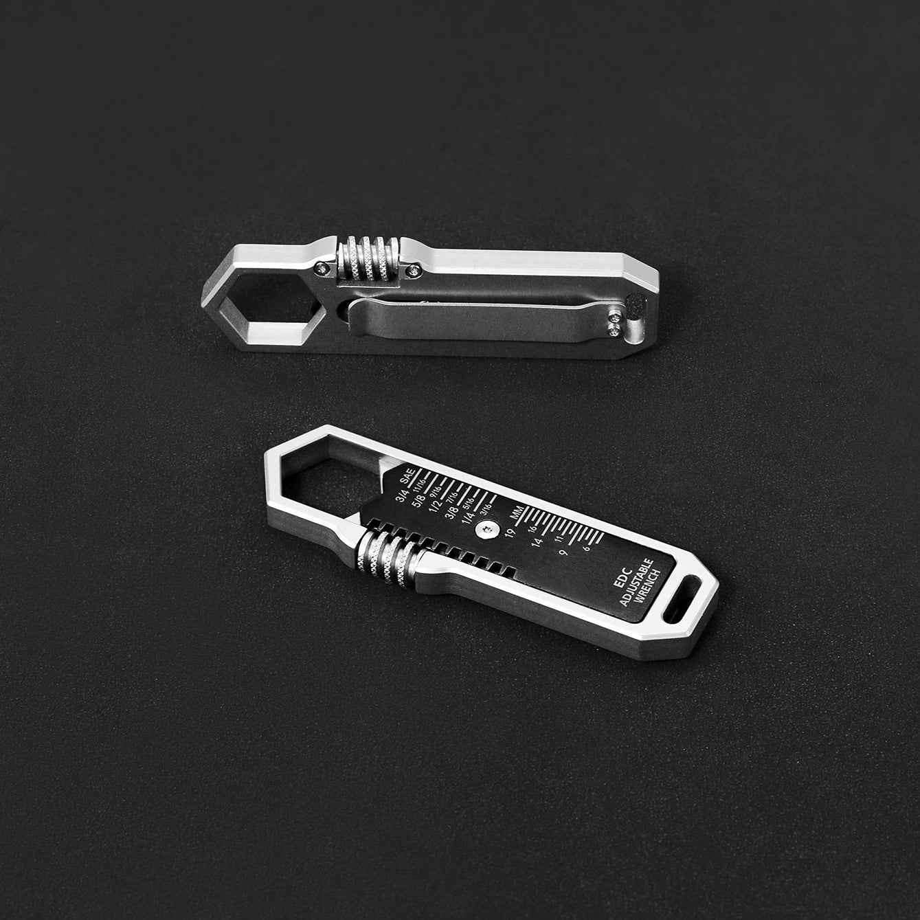 Multifunctional Adjustable Wrench, EDC Portable Multi-Tool Wrench for Nuts and Bolts