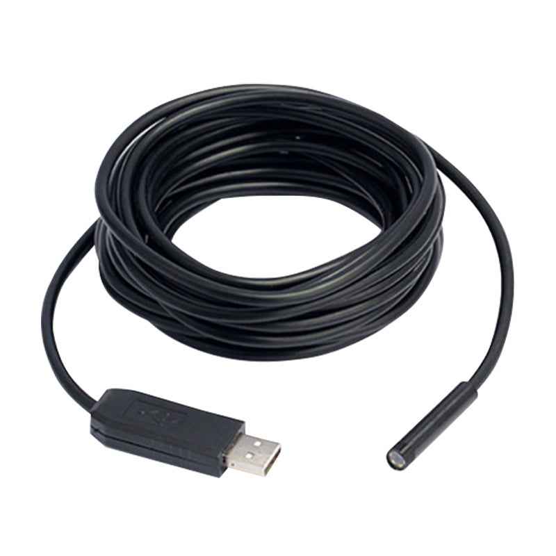 7mm USB Endoscope Inspection Camera – 5M Borescope with LED Light