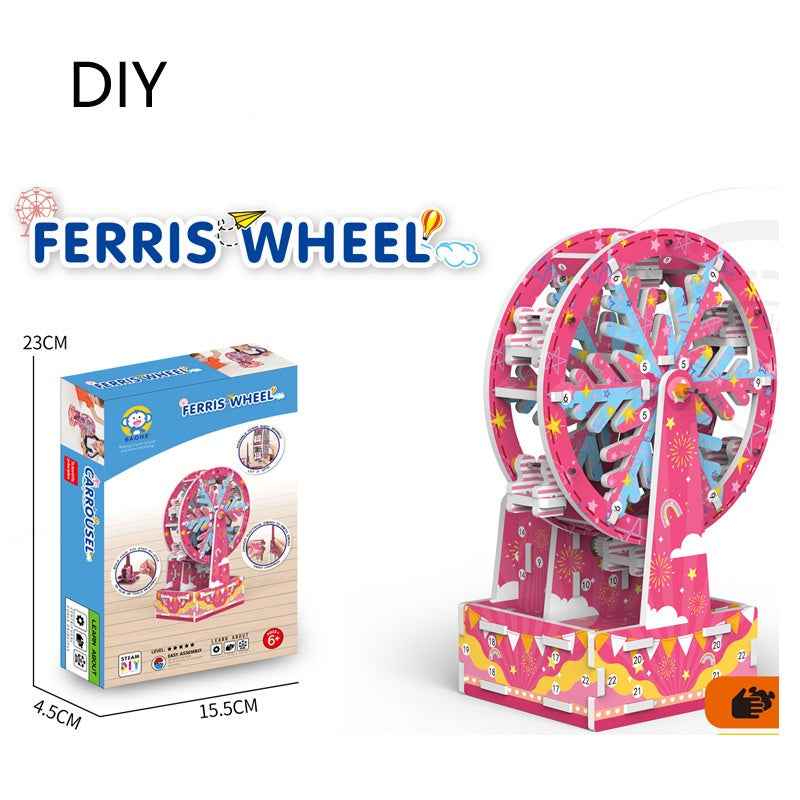 3D STEM Puzzle & Science Experiment Kit – Interactive Educational Toy