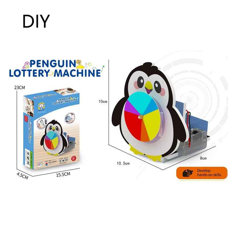 STEM Science Experiment Kit for Kids – Cross-Border Educational DIY 3D Puzzle Toy