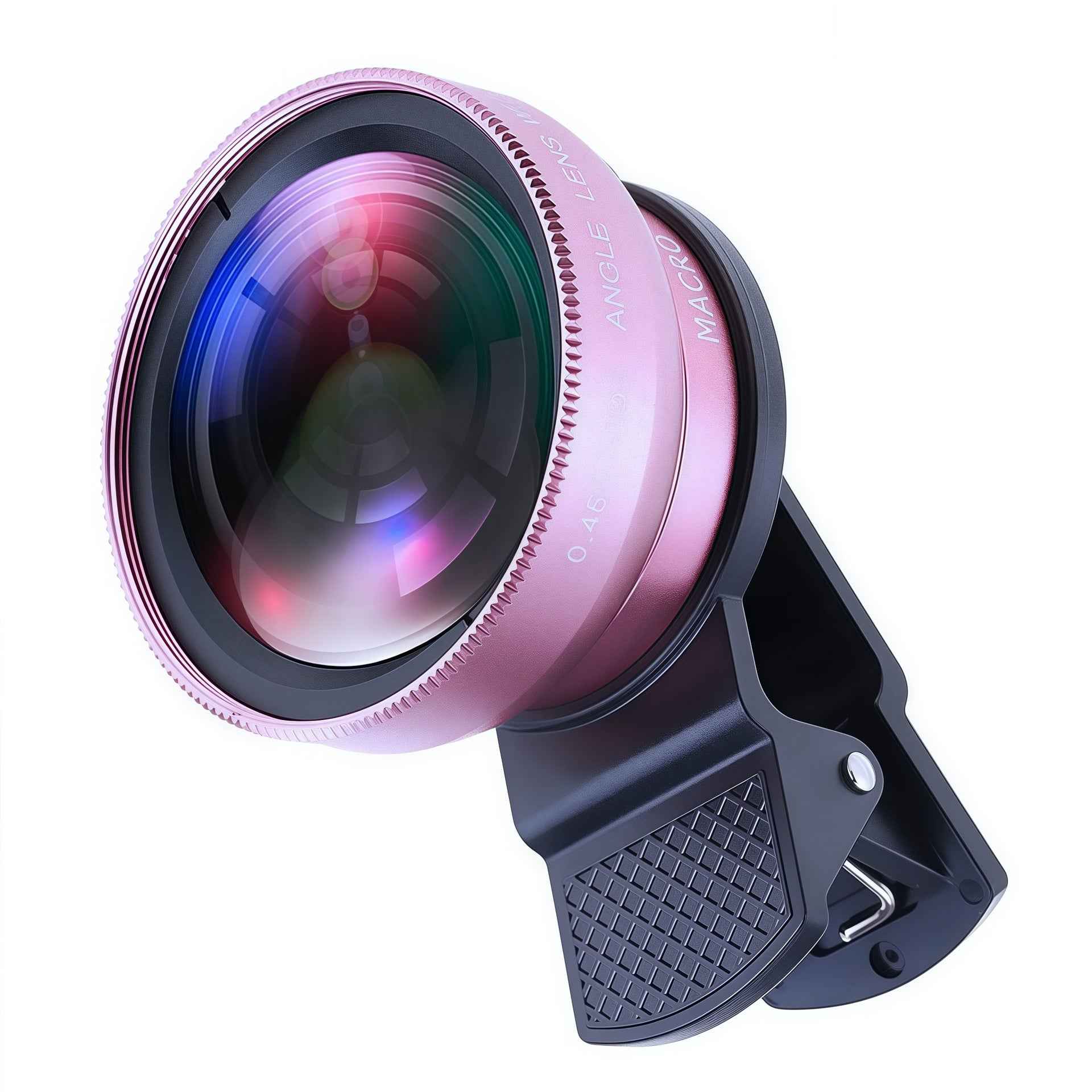 0.45X Ultra Wide Angle + Macro Lens for Mobile Phones | Universal Clip-On HD Camera Lens | External Smartphone Camera Accessory