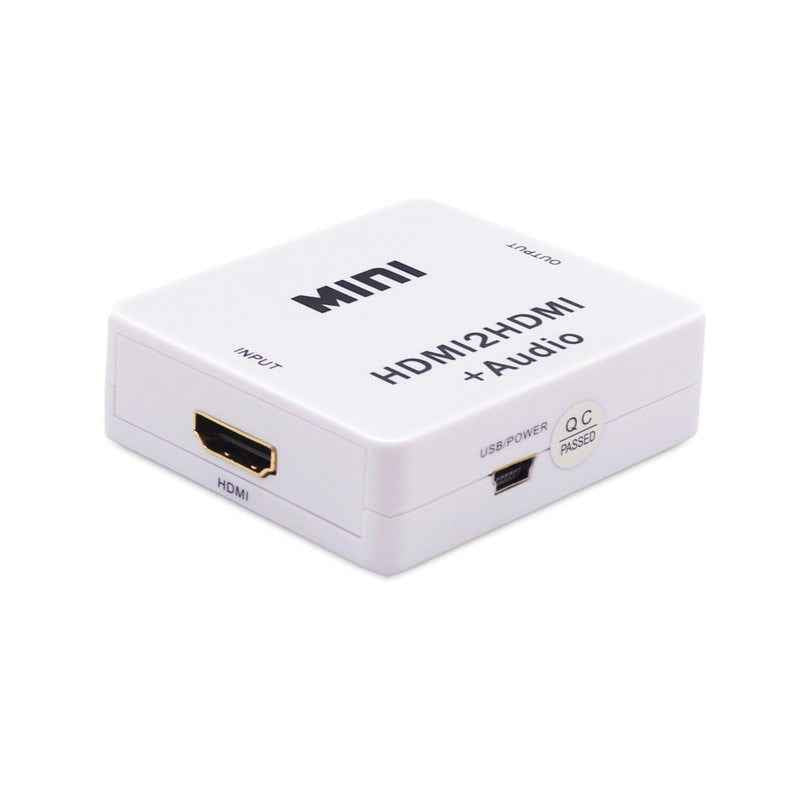 HDTV Audio Splitter – HDMI to HDMI with Digital & Analog Audio Decoder Converter