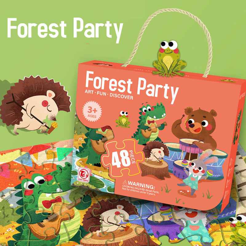 Kids Educational Jigsaw Puzzle Gift Box | DIY Learning Toy for Children