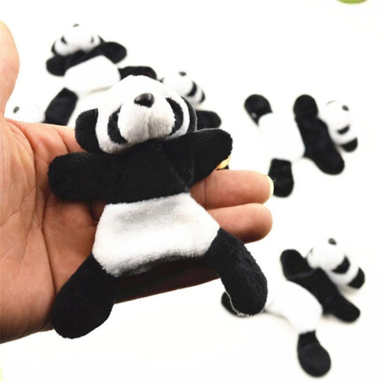 Plush Cartoon Panda Refrigerator Stick Stereo Soft Magnetic Stickers
