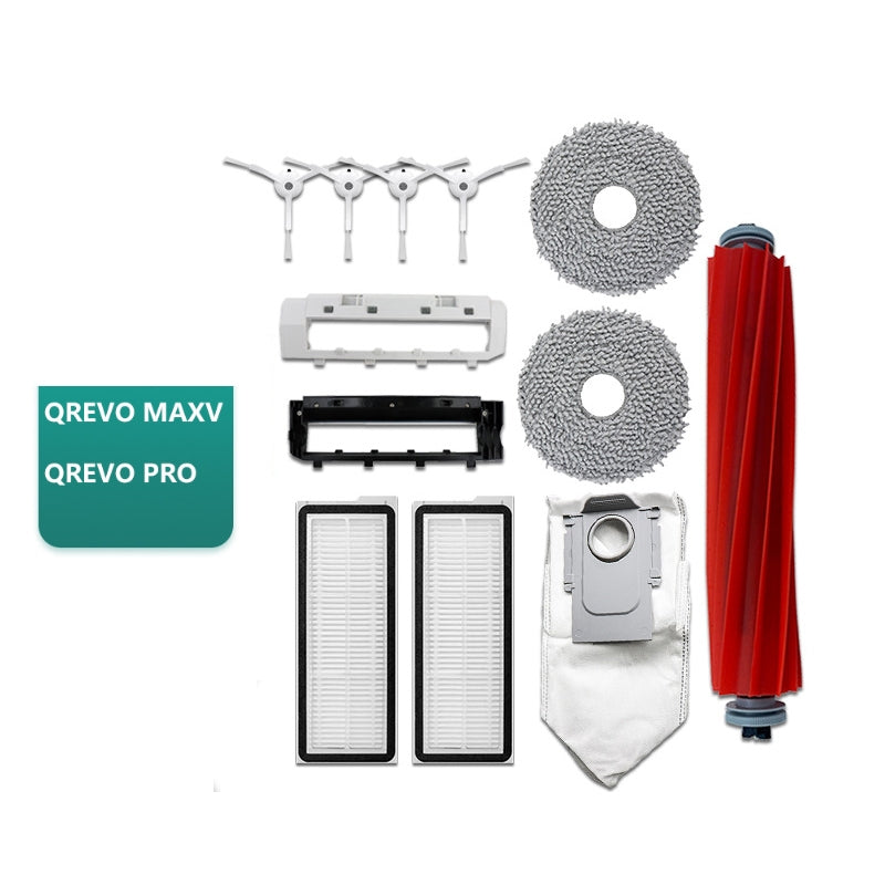 2pcs /Pack Side Brush For Roborock Qrevo Pro / Qrevo MaxV Vacuum Robot Accessories