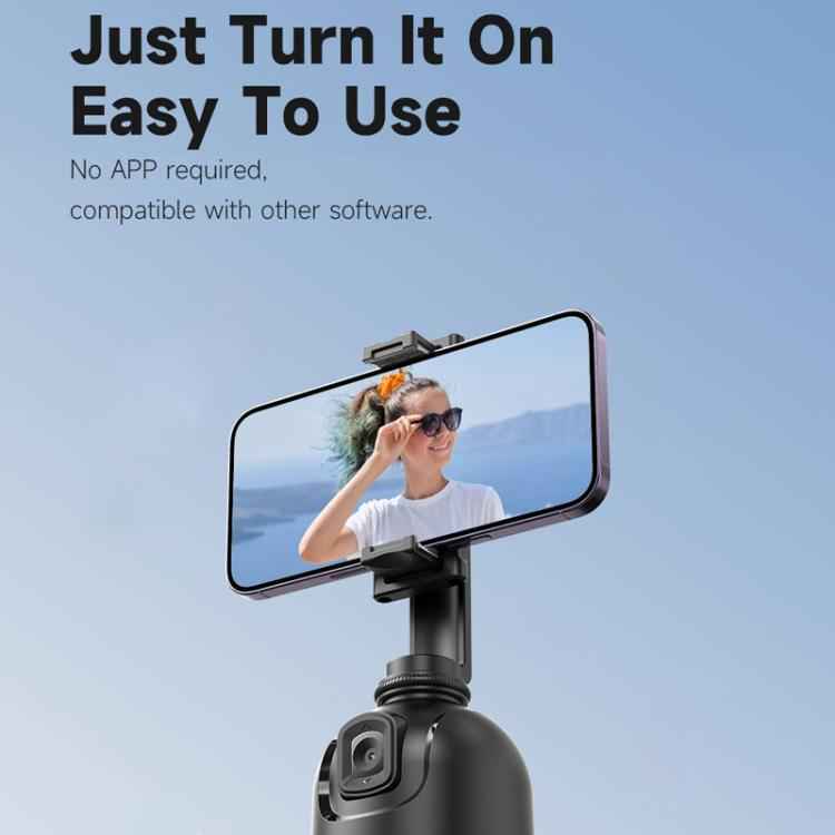 P03 Human Tracking Anti-Shake Gimbal With Status Light Face Recognition Live Streaming Camera Stabilizer