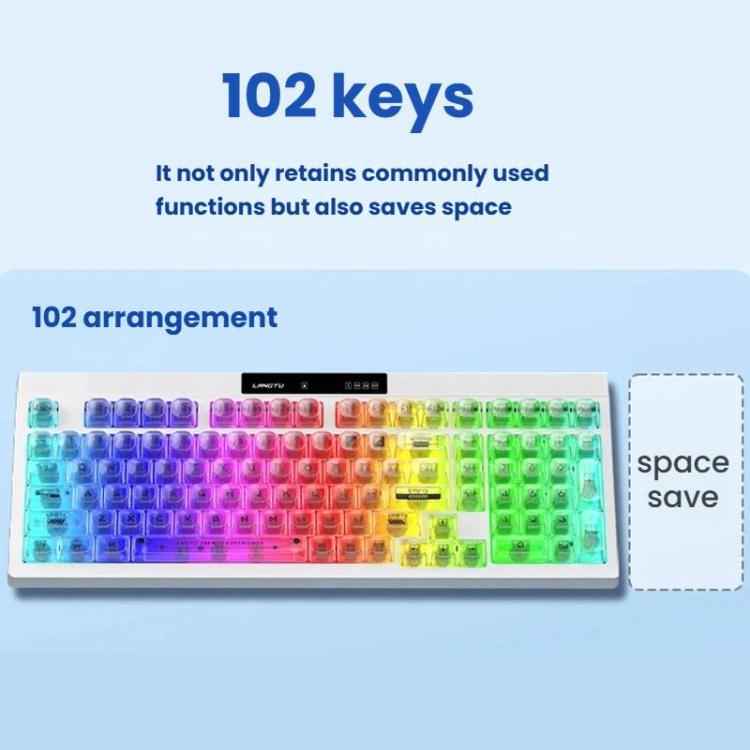 LANGTU L102 Mechanical 1.5m Wired Gaming Keyboard With RGB Light(Glow Rock)
