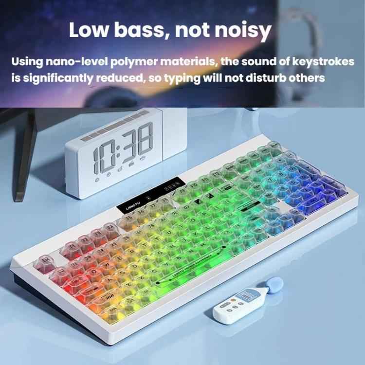 LANGTU L102 Mechanical 1.5m Wired Gaming Keyboard With RGB Light(Glow Rock)