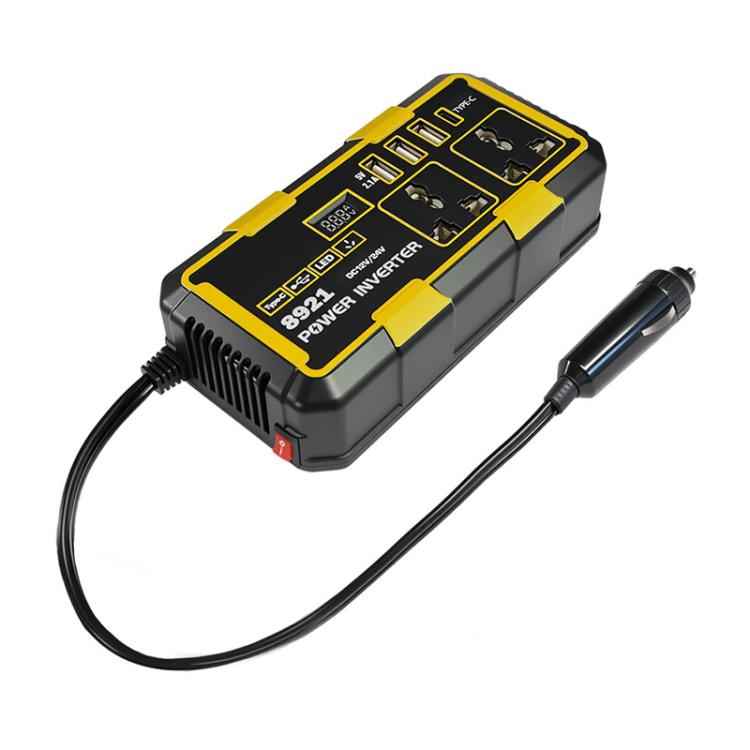 300W Multifunctional Car Cigarette Lighter Power Inverter(8921)