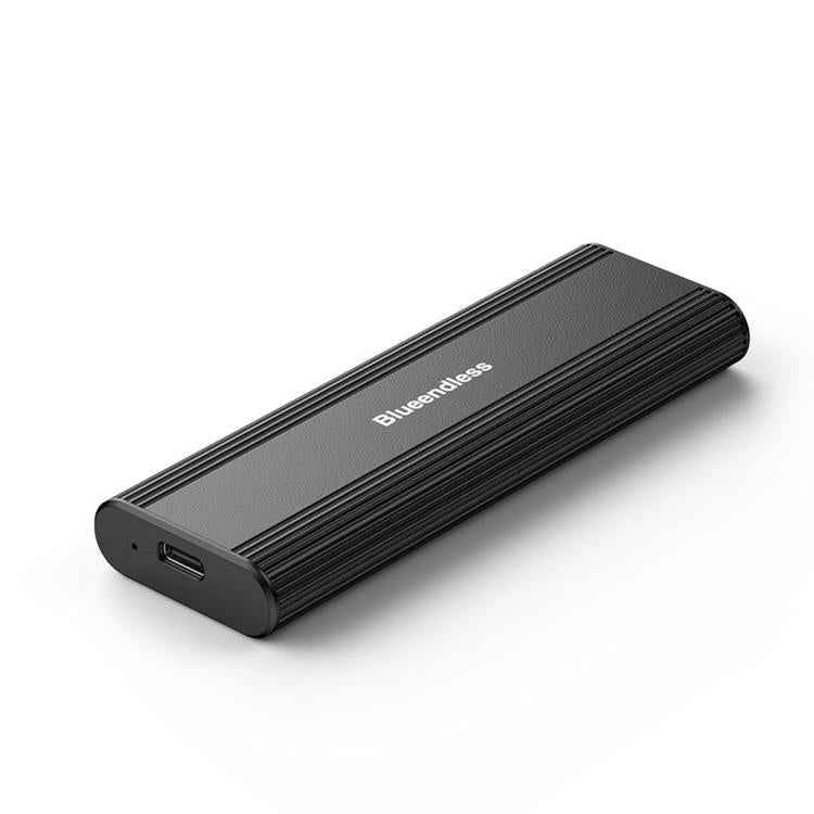 Blueendless 2821N M.2 NVME SSD Enclosure 10Gbps Aluminum USB-C 3.2 Solid State Drives, Supports Max 8TB
