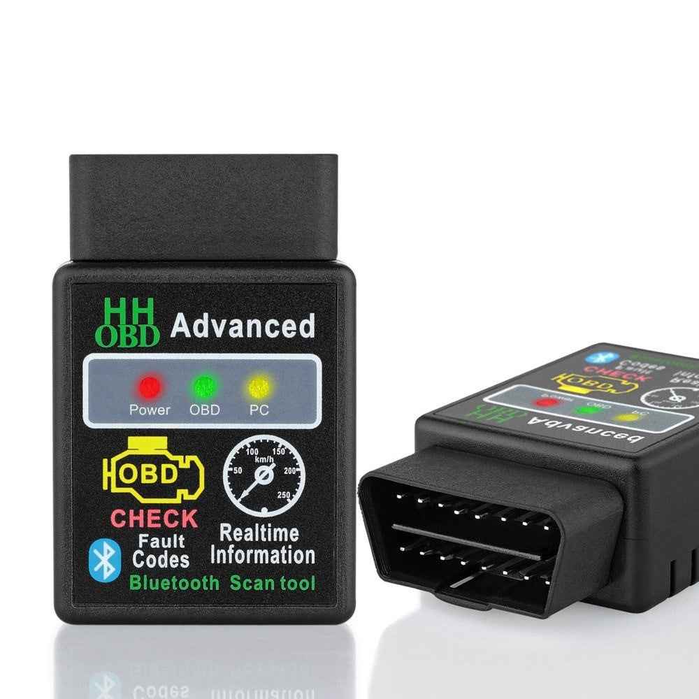 Car Auto BT Diagnostic Tool with ELM327 V2.1 OBD II - Black