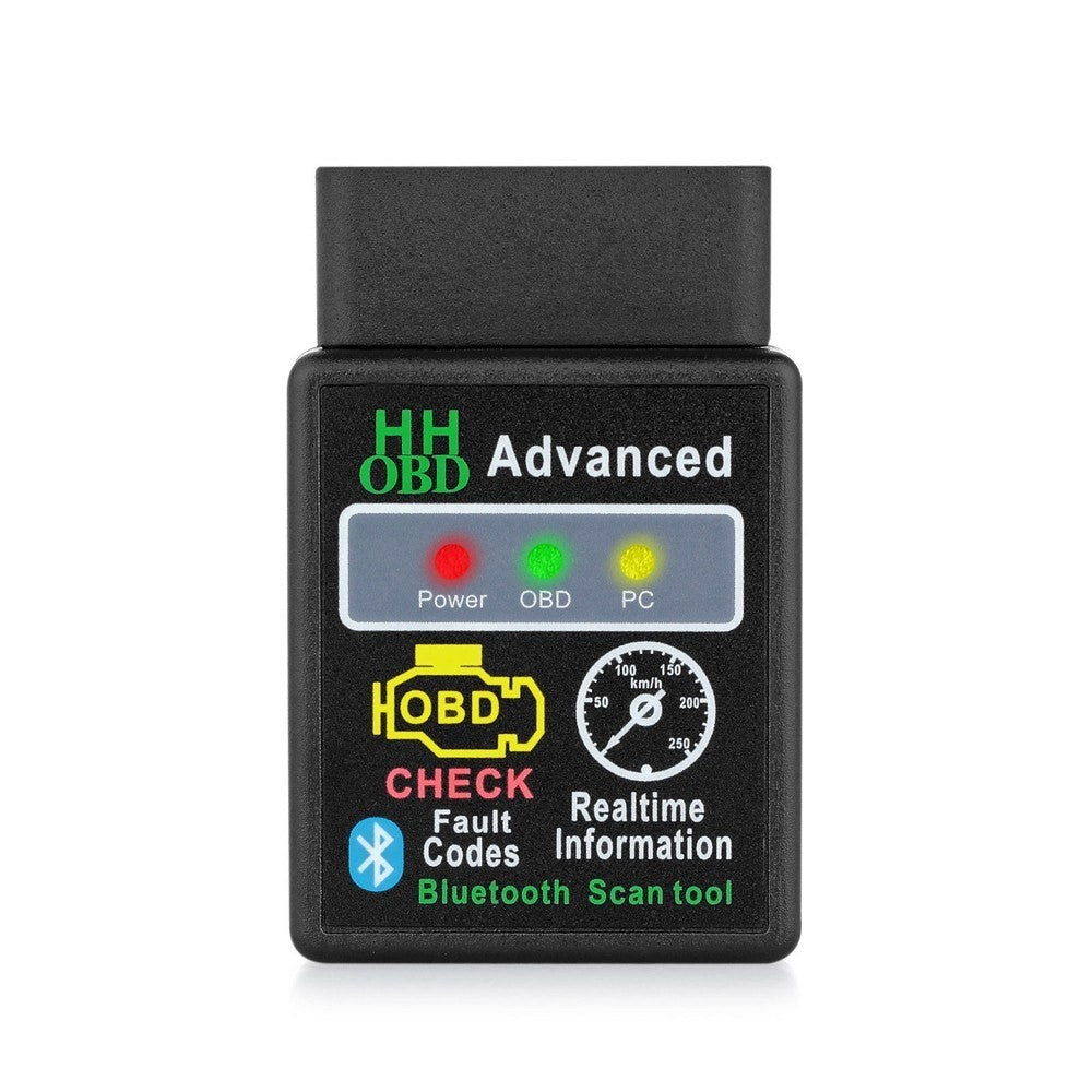 Car Auto BT Diagnostic Tool with ELM327 V2.1 OBD II - Black