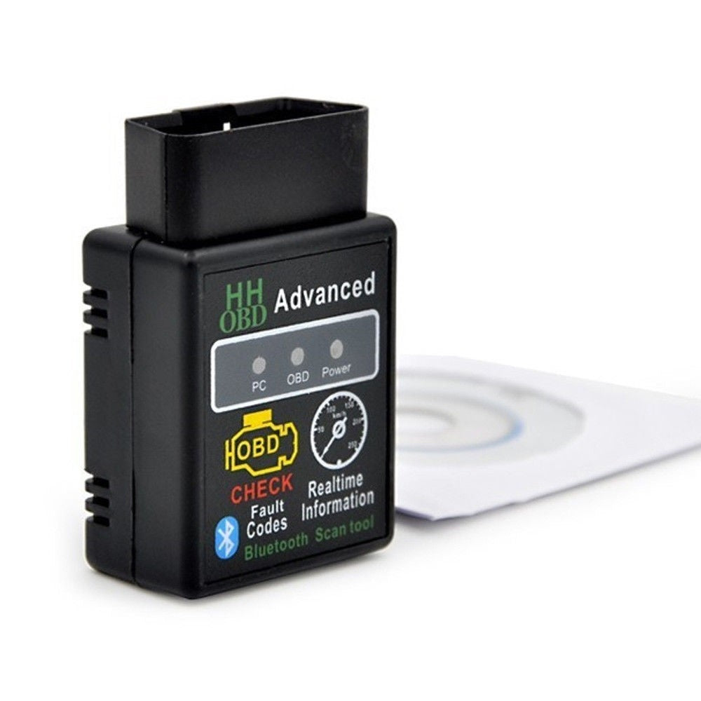 Car Auto BT Diagnostic Tool with ELM327 V2.1 OBD II - Black