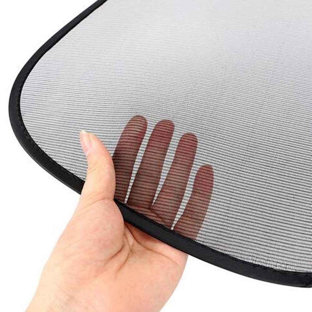 Photocatalyst Mesh Sun Visor Window Screen Sunshade for Car - Size: 39.3x19.6inch