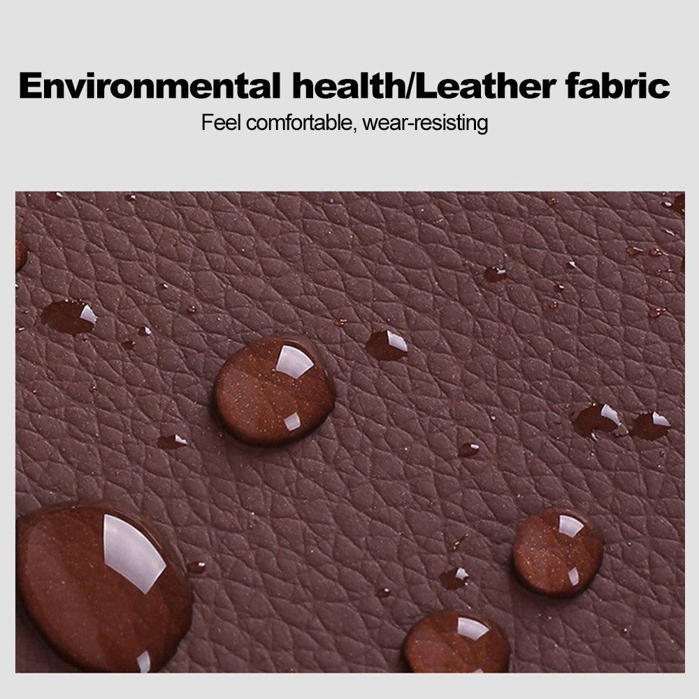 Multifunction Car Seat Back Bag Folding Table Organizer Pad Drink Storage Pocket - Wine Red