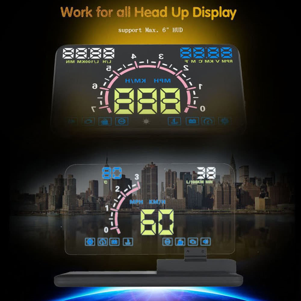 Universal Car Smartphone GPS HUD Holder