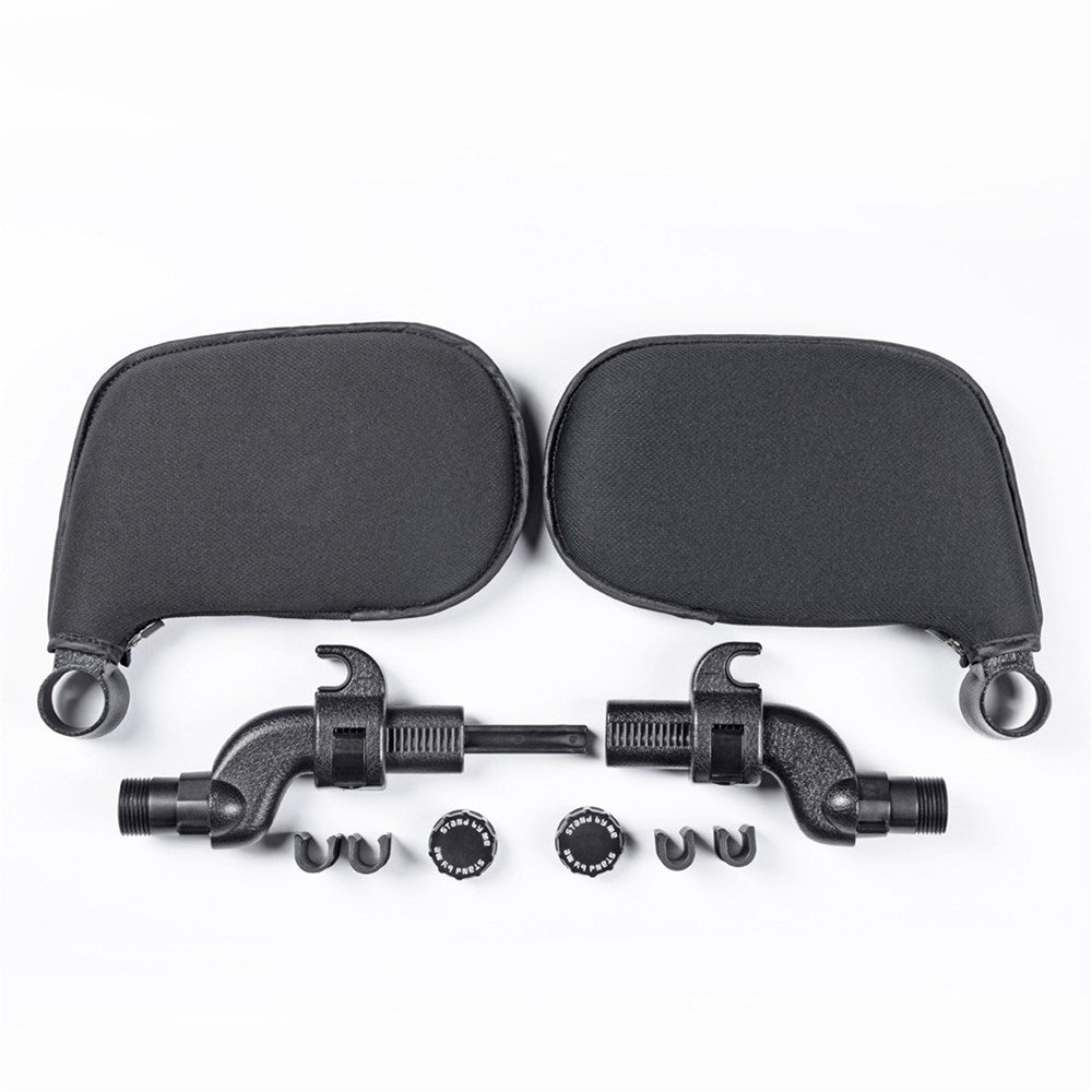 Car Sleeping Headrest Pillow Head Neck Support Soft Car Seat Headrest Cushion U Shaped 360 Degree Adjustable Car Neck Pillow for Kids and Adults