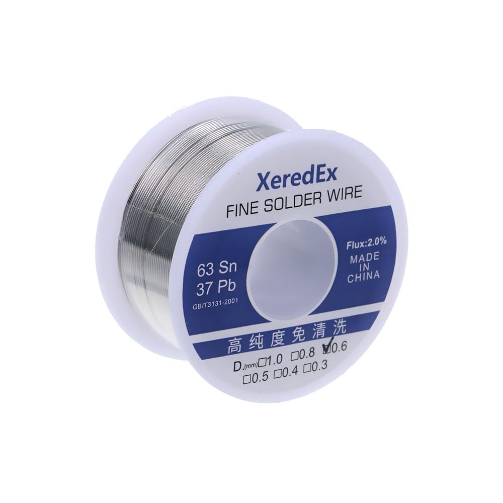 0.6mm 100g Flux 2.0% Tin Lead Tin Wire Soldering Wire Roll