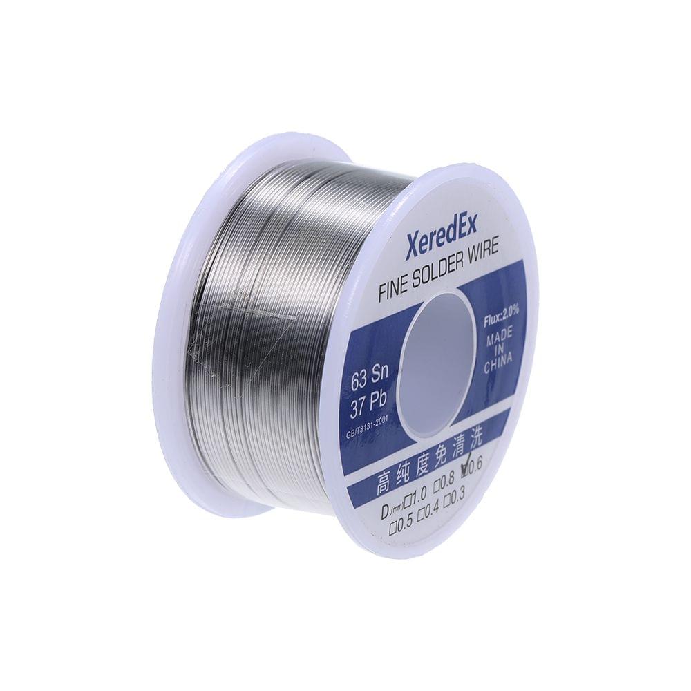 0.6mm 100g Flux 2.0% Tin Lead Tin Wire Soldering Wire Roll