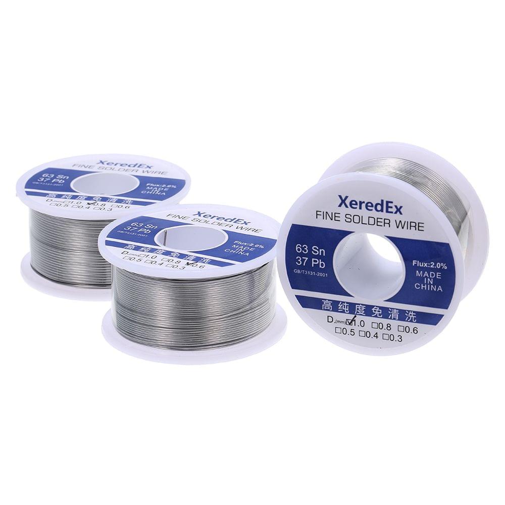 1.0mm 100g Flux 2.0% Tin Lead Tin Wire Soldering Wire Roll