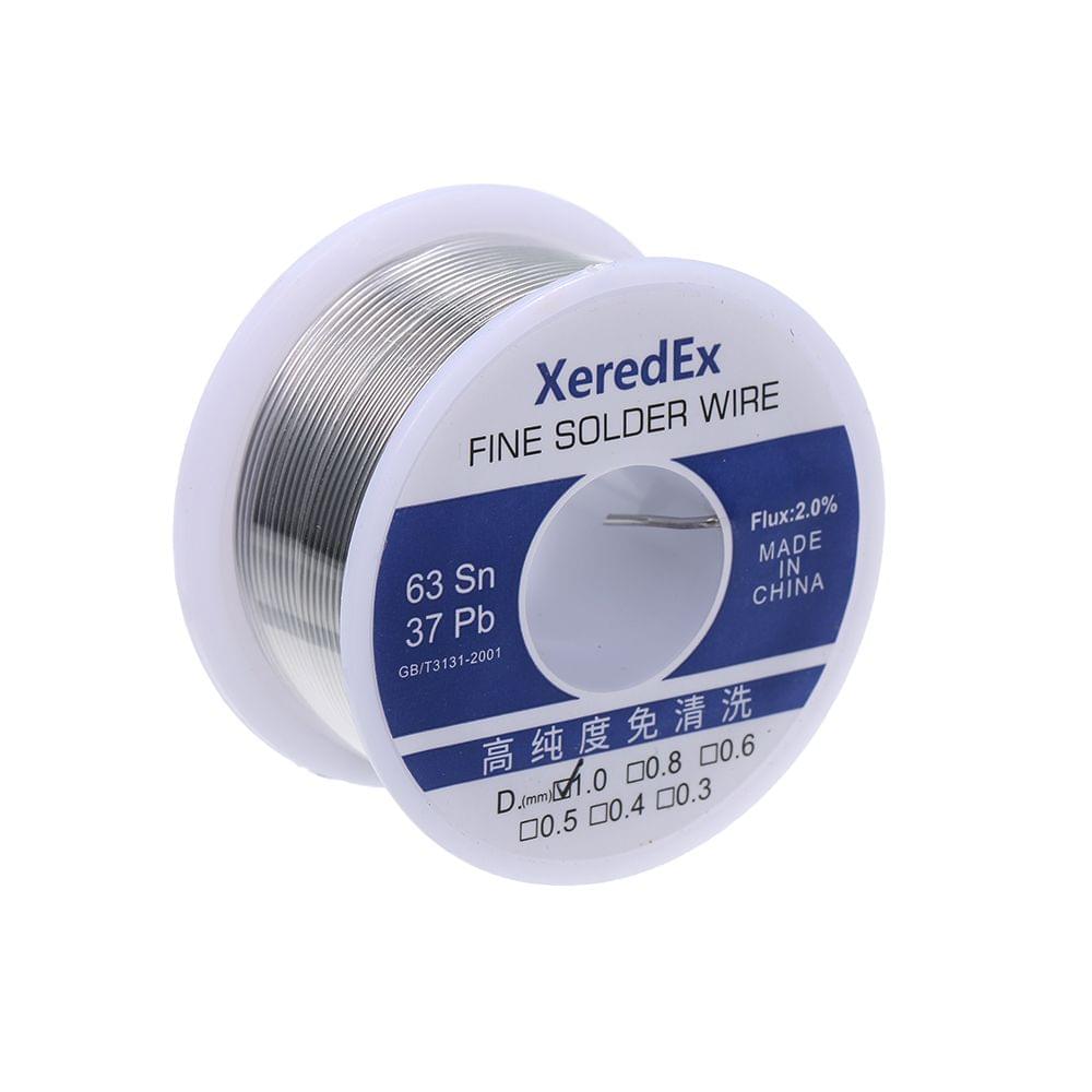 1.0mm 100g Flux 2.0% Tin Lead Tin Wire Soldering Wire Roll